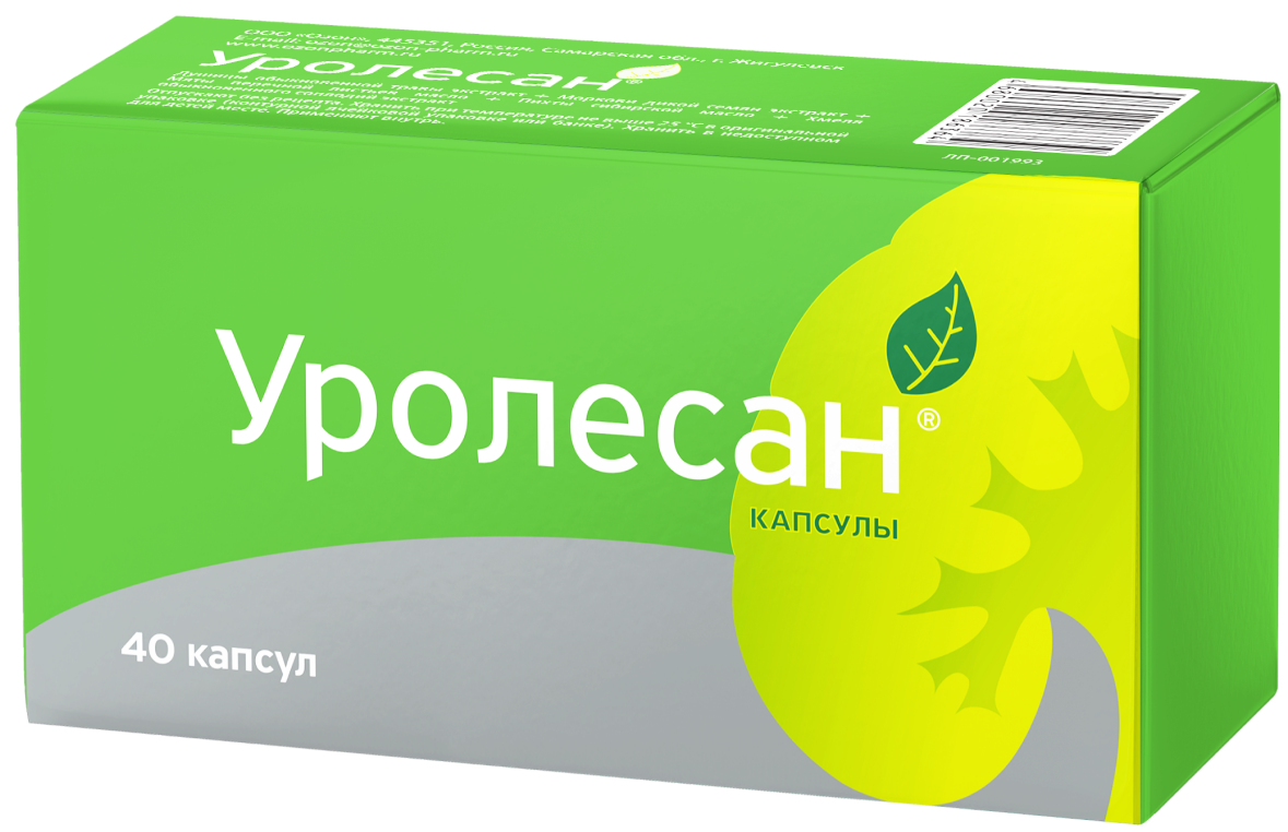 Уролесан — растительный препарат при цистите